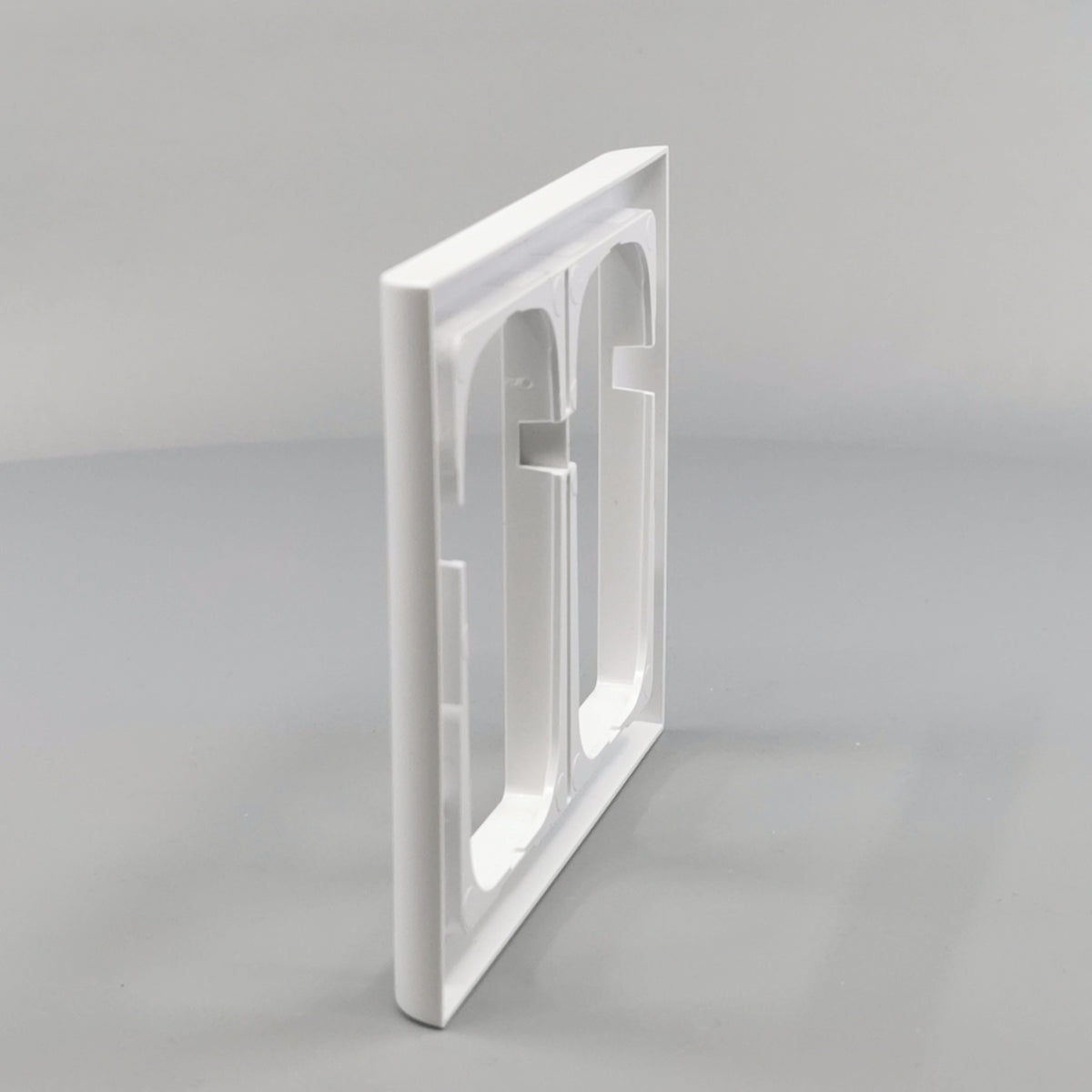 LK Fuga ramme Softline 63 2x1½m - hvid (360° frame 8)