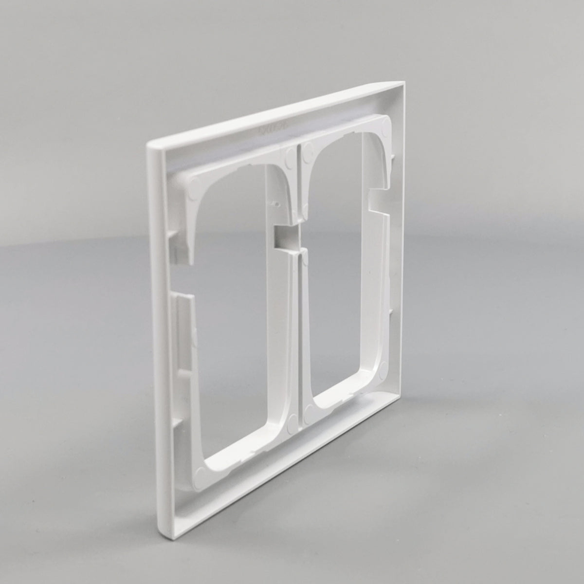 LK Fuga ramme Softline 63 2x1½m - hvid (360° frame 9)