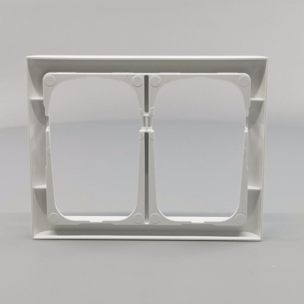 LK Fuga ramme Softline 63 2x1½m - hvid (360° frame 13)