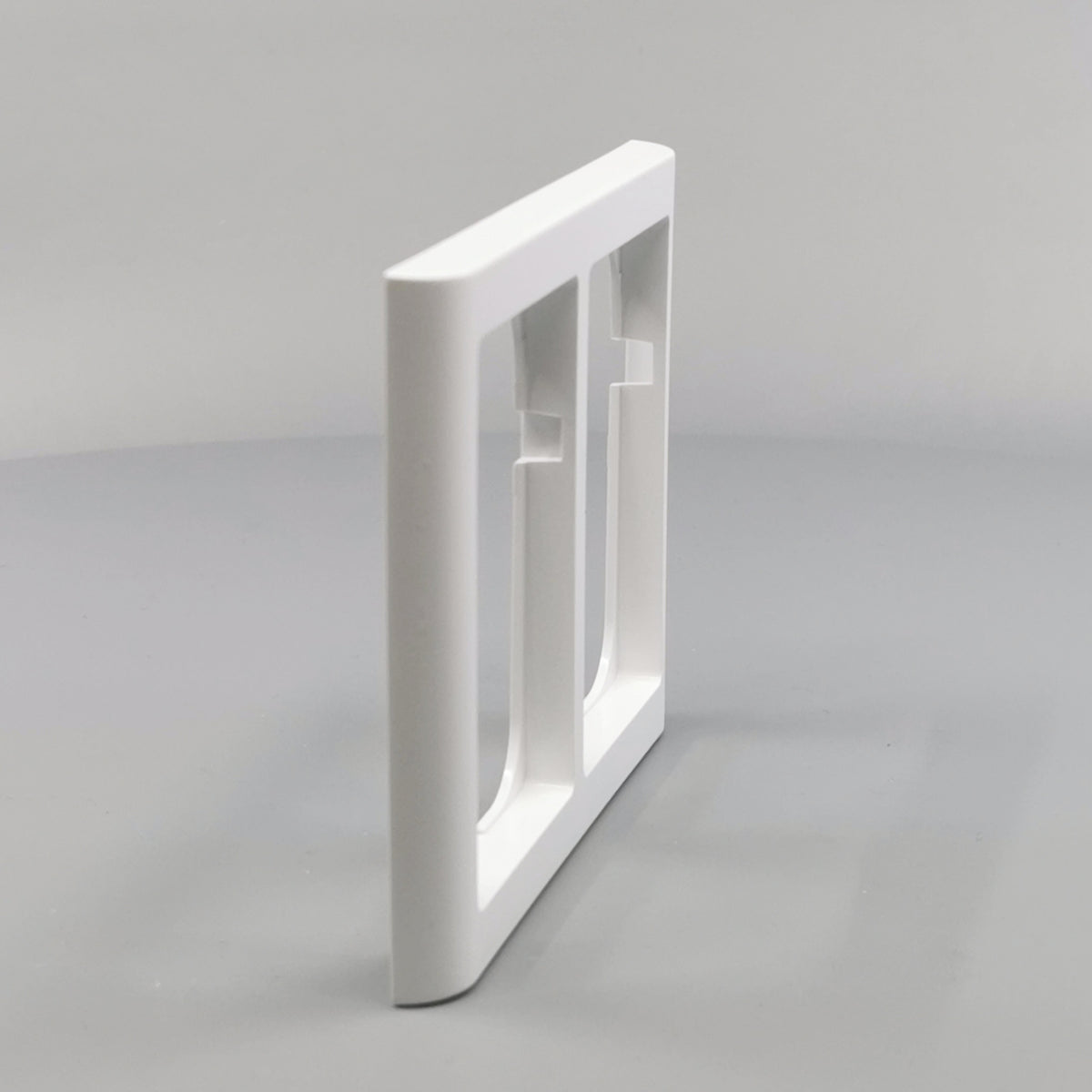LK Fuga ramme Softline 63 2x1½m - hvid (360° frame 20)