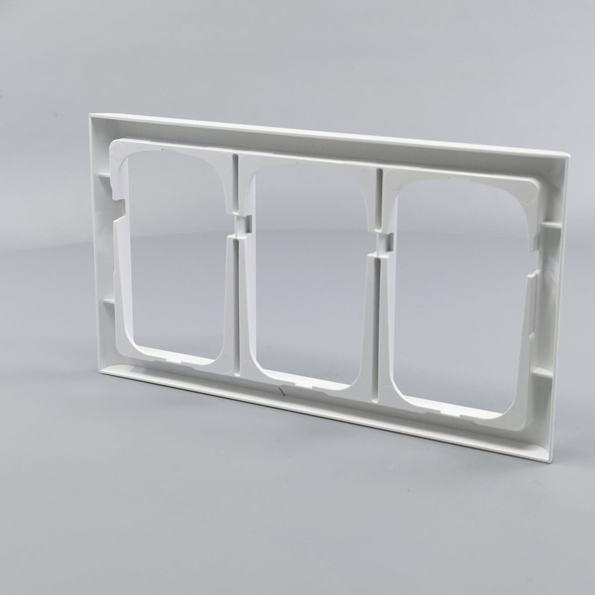 LK Fuga ramme Softline 63 3x1½m - hvid (360° frame 15)