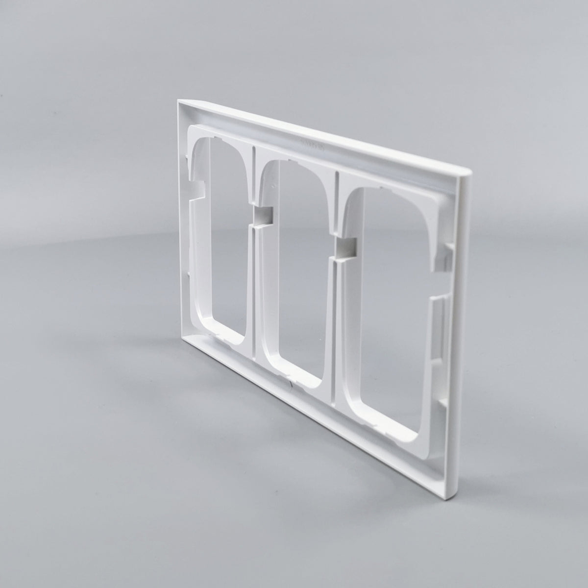 LK Fuga ramme Softline 63 3x1½m - hvid (360° frame 17)