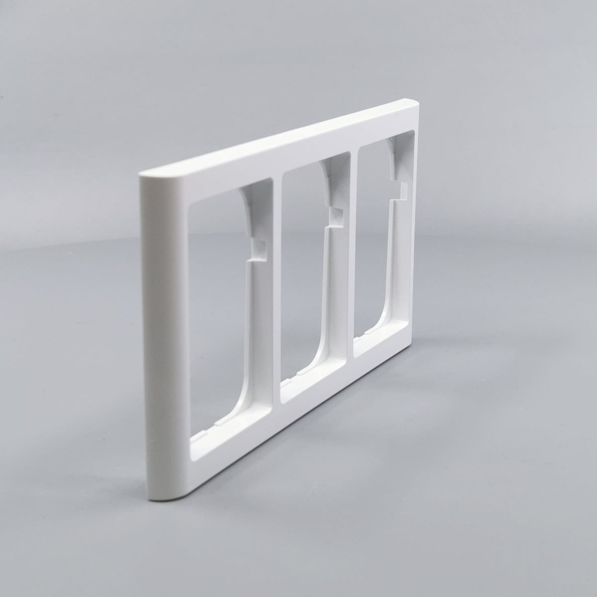 LK Fuga ramme Softline 63 3x1½m - hvid (360° frame 21)