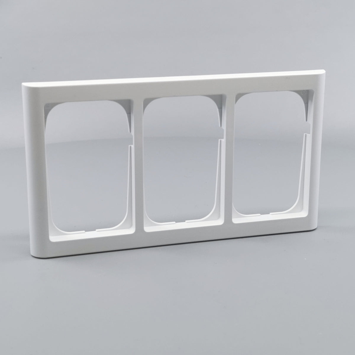 LK Fuga ramme Softline 63 3x1½m - hvid (360° frame 24)