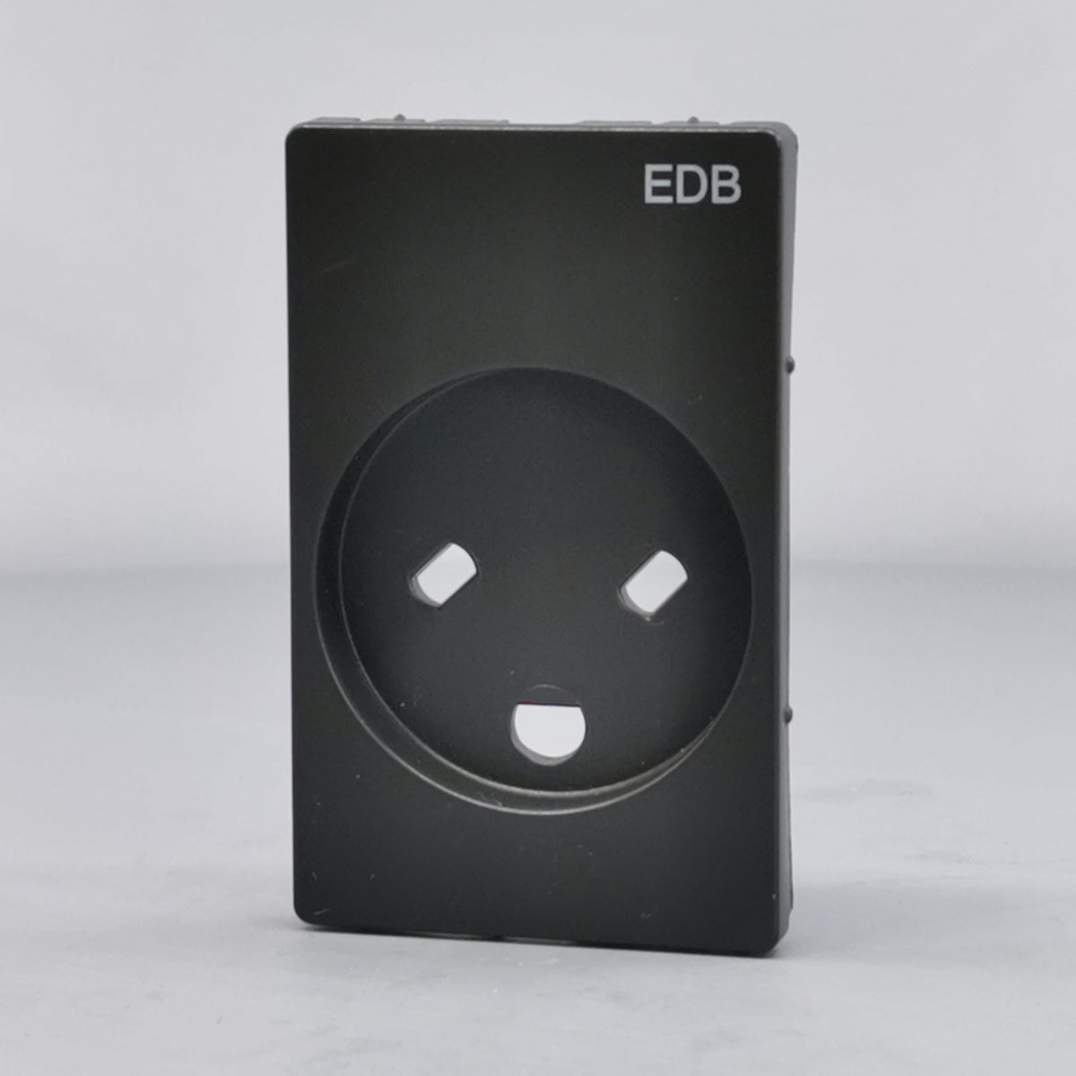 Fuga afdækning for EDB stikkontakt 1½m koksgrå (360° frame 2)