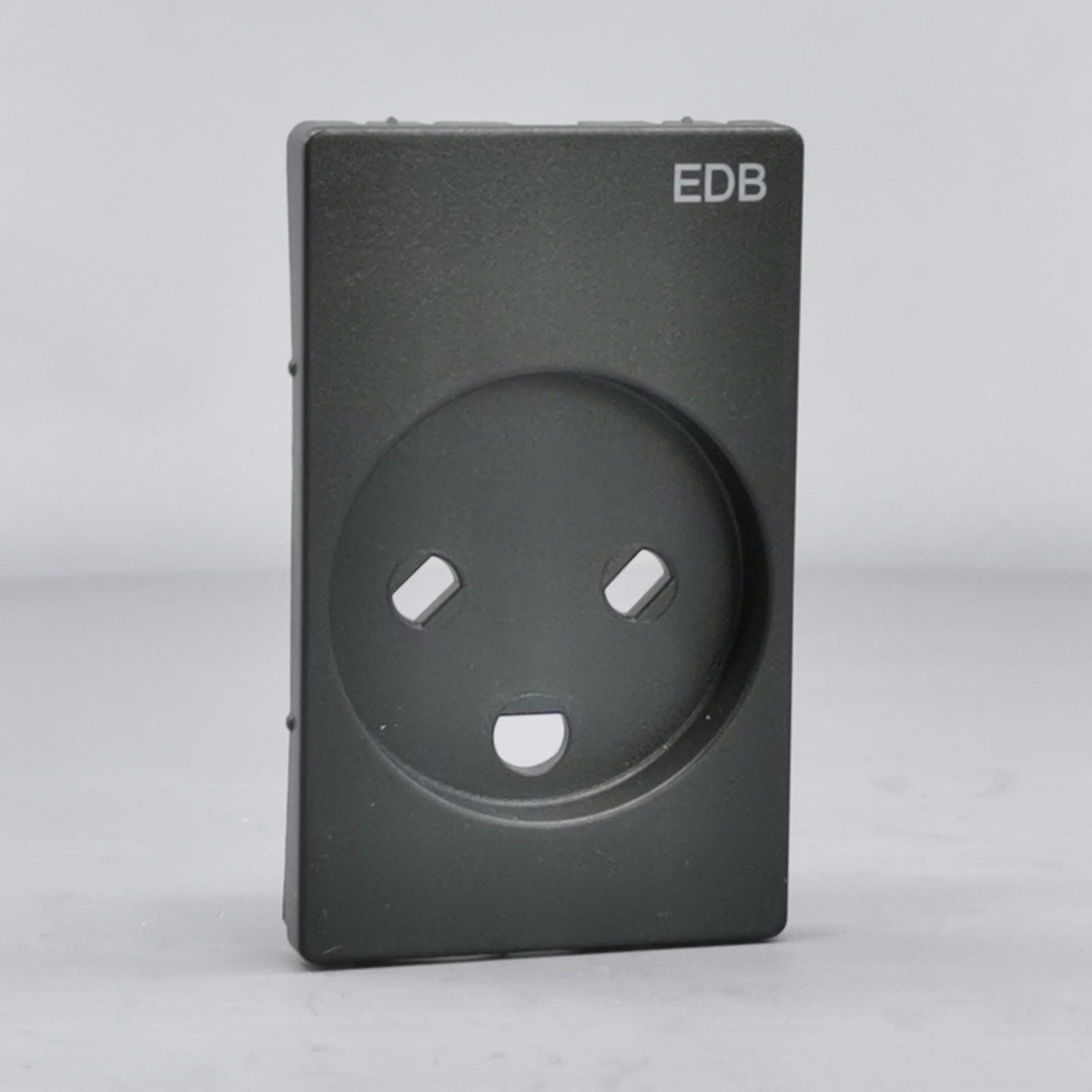 Fuga afdækning for EDB stikkontakt 1½m koksgrå (360° frame 24)