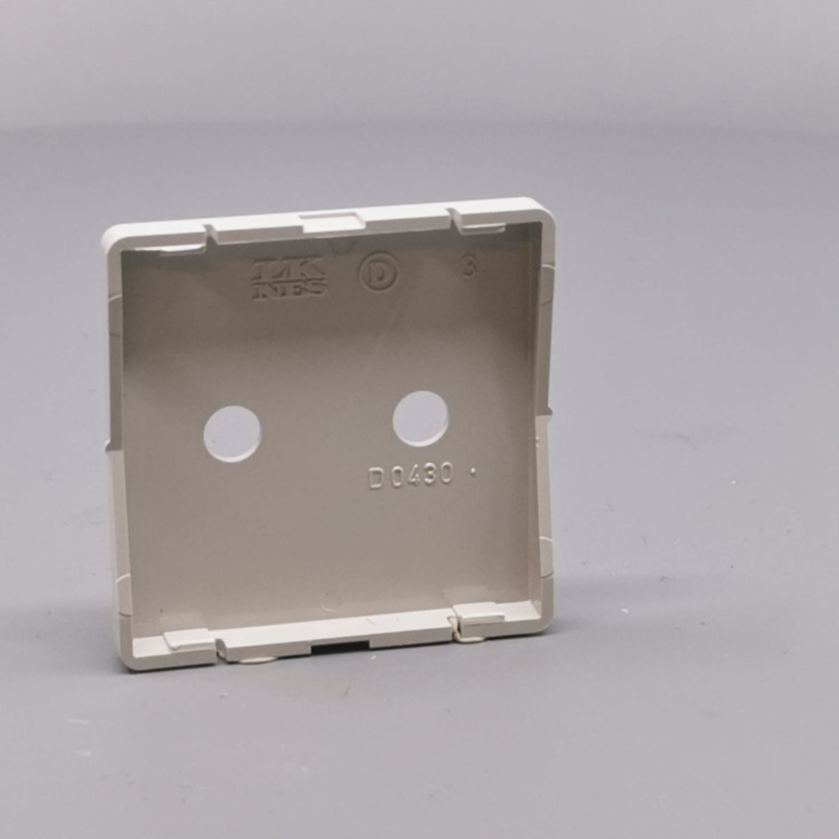 FUGA afdækning for stikkontakt 1m. u. j - gl type (360° frame 12)