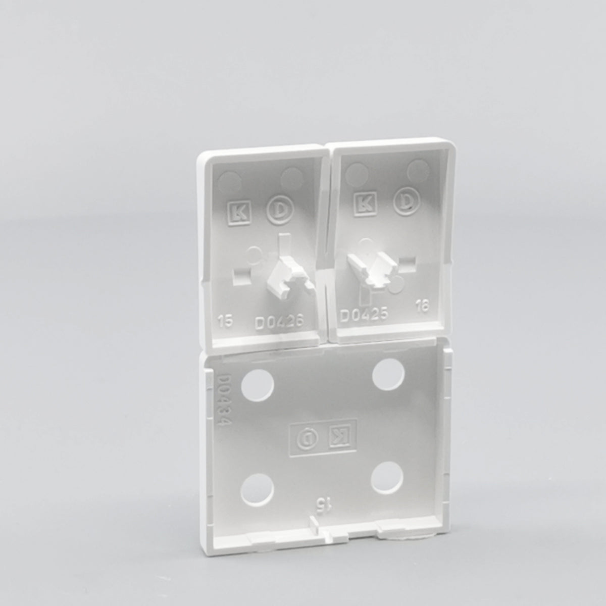 Fuga Tangent dobb stikkontakt hvid (360° frame 12)