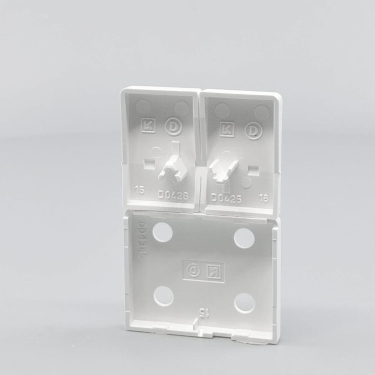 Fuga Tangent dobb stikkontakt hvid (360° frame 14)