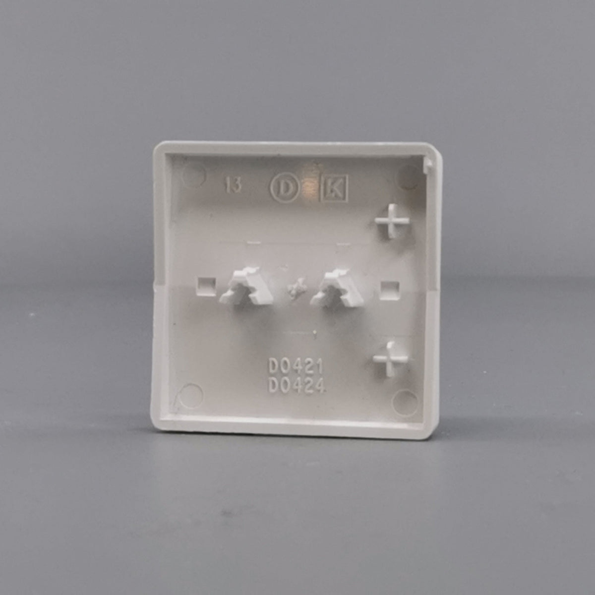 Fuga Tangent afbryder 2 - pol 440 V hvid (gammel type) (360° frame 14)