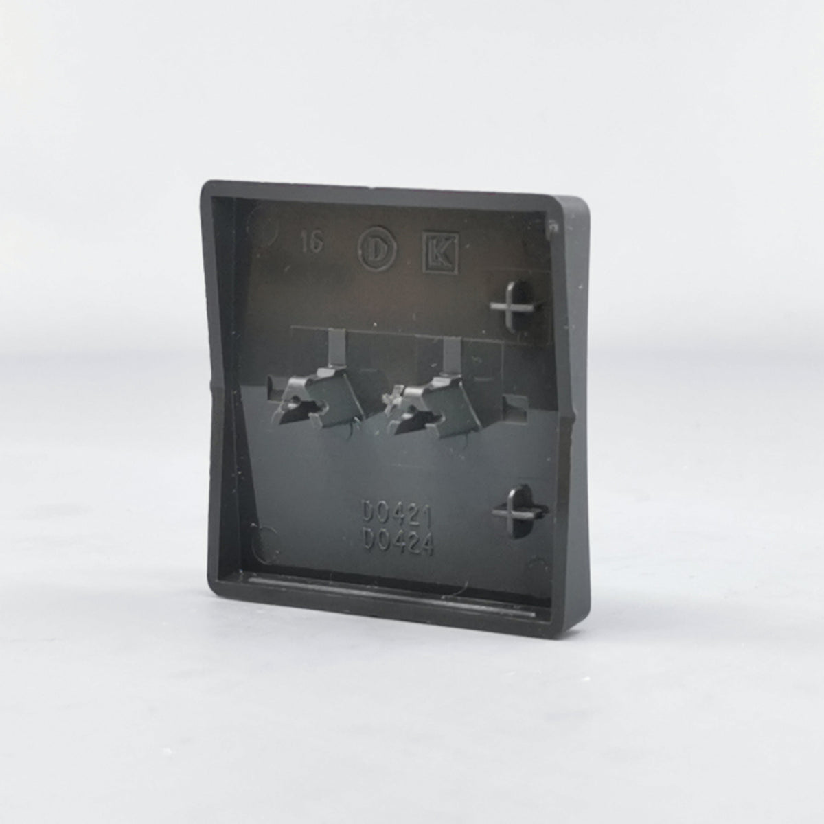 Fuga Tangent afbryder 2 - pol 440 V koksgrå (gammel type) (360° frame 15)
