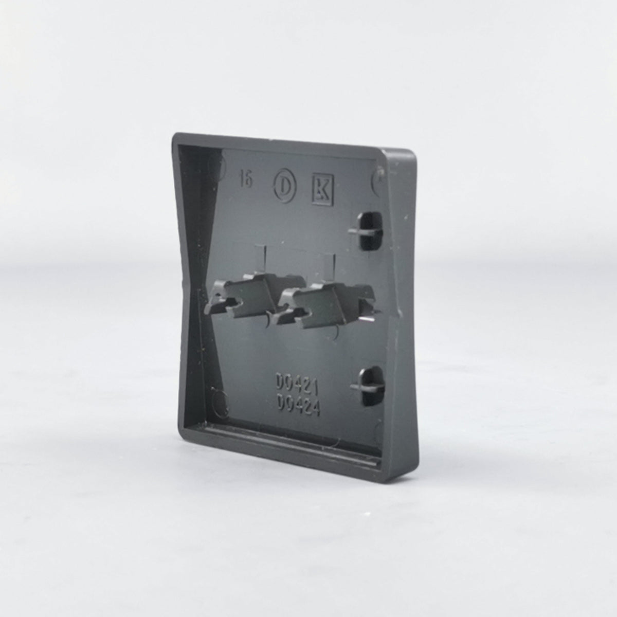 Fuga Tangent afbryder 2 - pol 440 V koksgrå (gammel type) (360° frame 16)