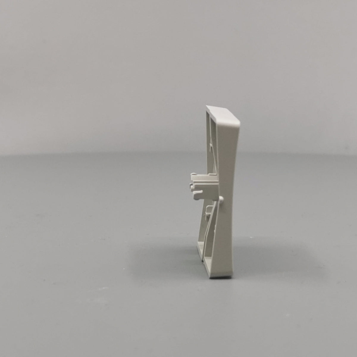 LK Fuga tangentsæt til dobbeltafbryder, gammel model - lysegrå (360° frame 19)