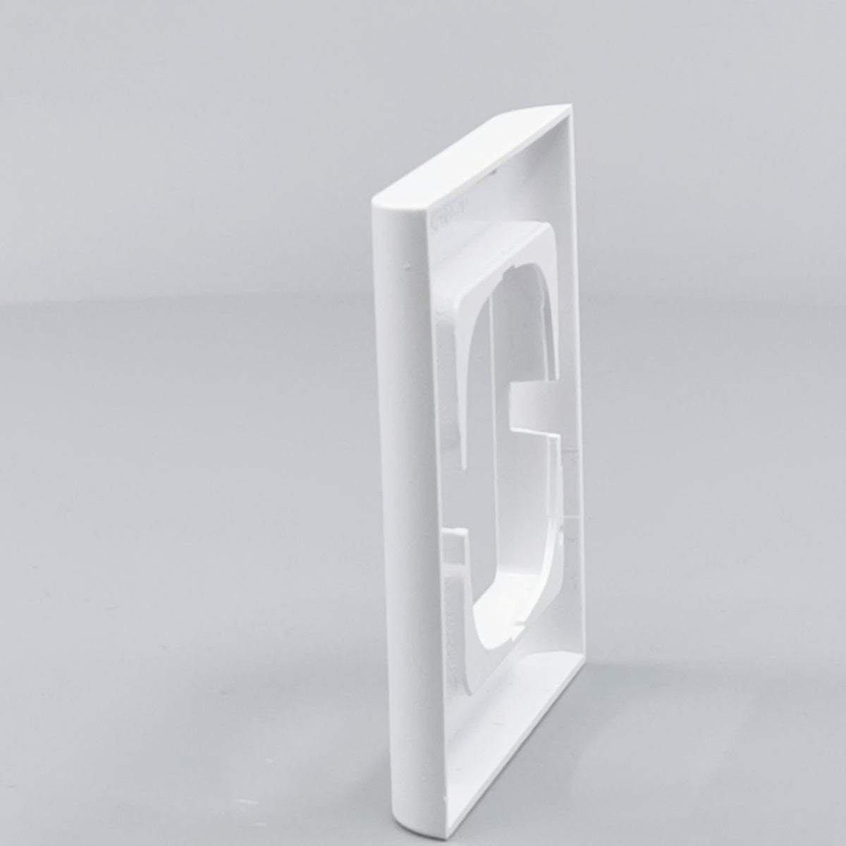 LK Fuga ramme Softline 68 1m - hvid (360° frame 8)