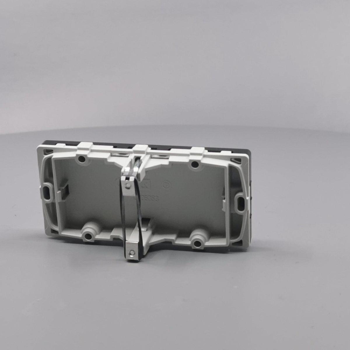 LK Fuga blinddæksel 2 modul vandret koksgrå (360° frame 14)