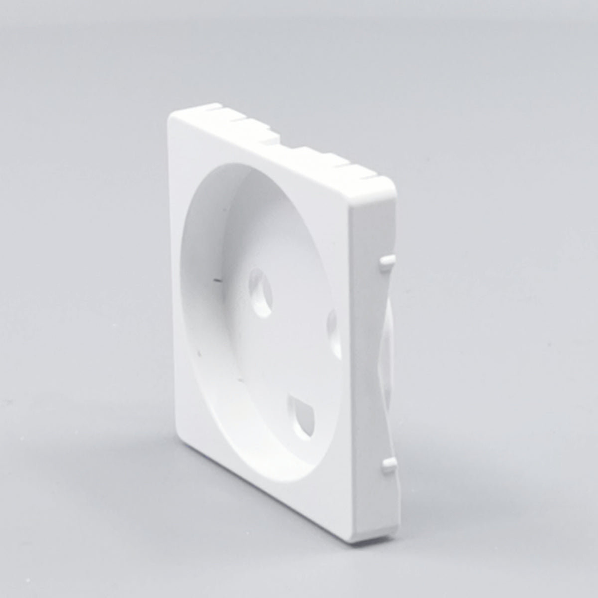 Fuga Afdækning for stikkontakt 1 modul hvid (360° frame 5)