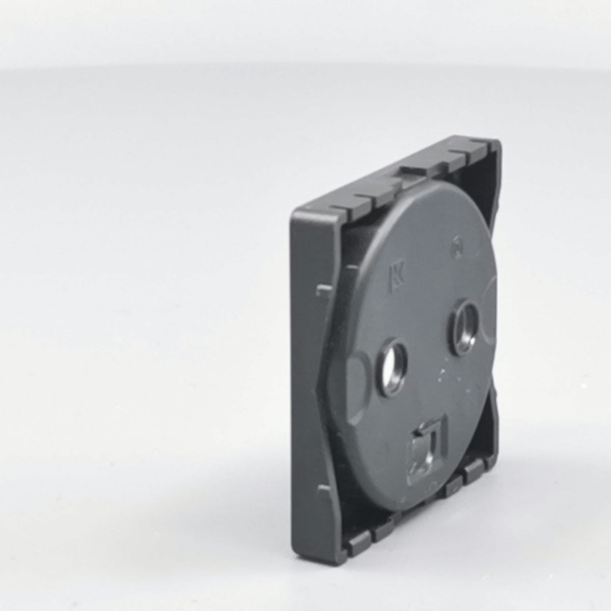Fuga Afdækning for stikkontakt 1 modul koksgrå (360° frame 9)