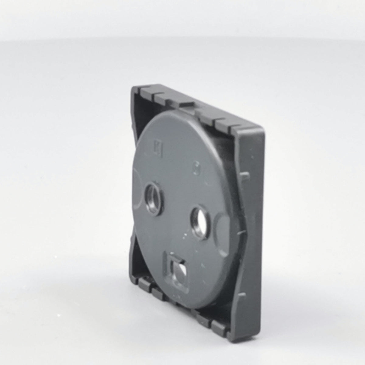 Fuga Afdækning for stikkontakt 1 modul koksgrå (360° frame 17)