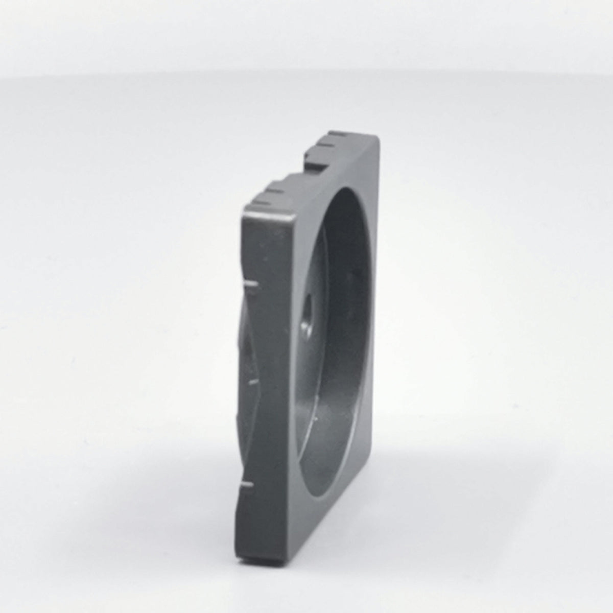 Fuga Afdækning for stikkontakt 1 modul koksgrå (360° frame 20)