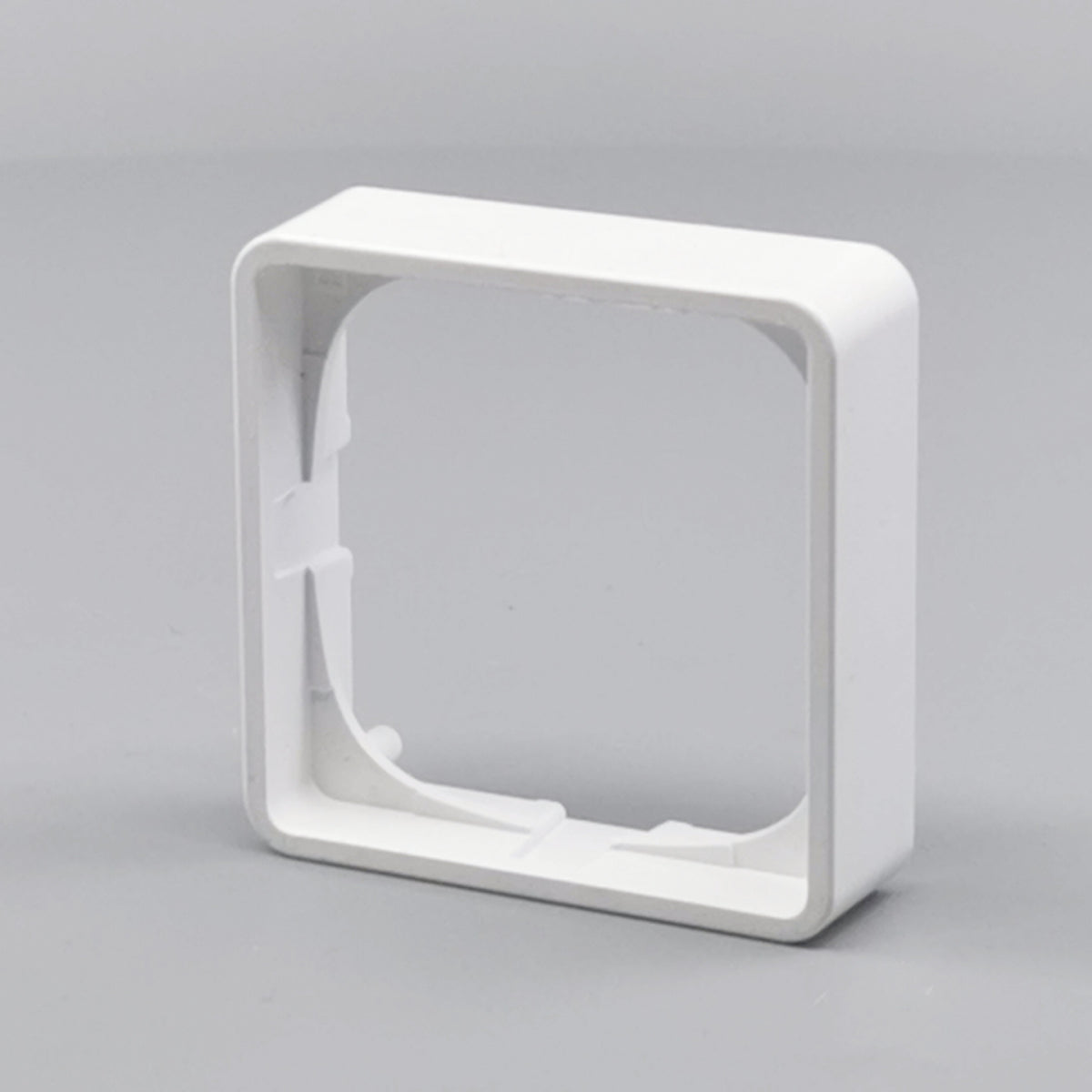 LK Fuga ramme Baseline 50 1m 14mm høj - hvid (360° frame 3)