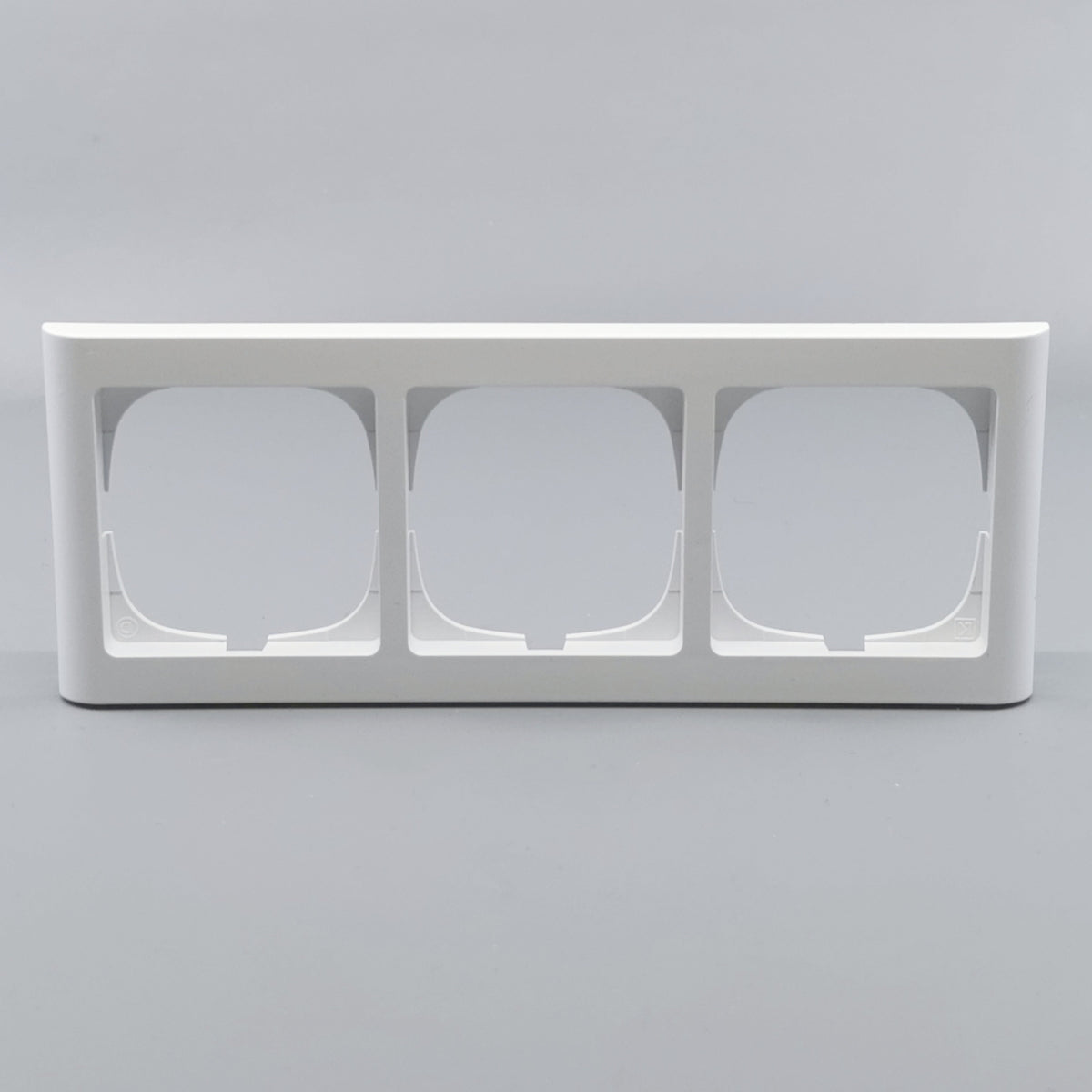 LK Fuga ramme Softline 63 3m vandret - hvid