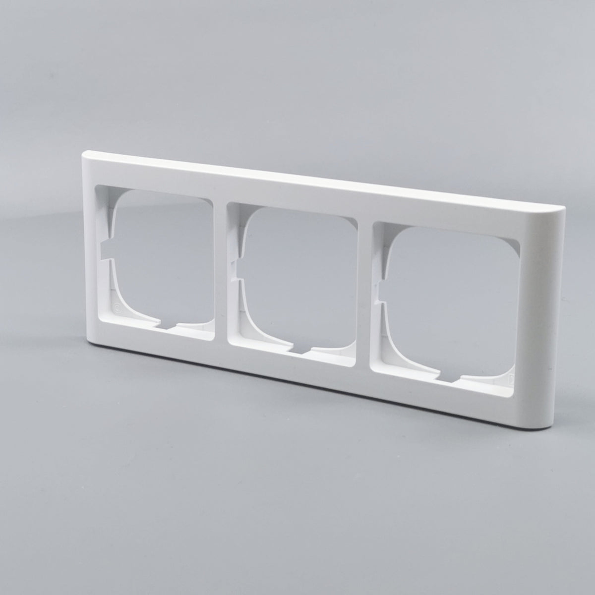 LK Fuga ramme Softline 63 3m vandret - hvid (360° frame 3)
