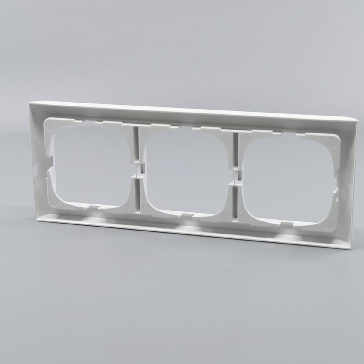 LK Fuga ramme Softline 63 3m vandret - hvid (360° frame 14)