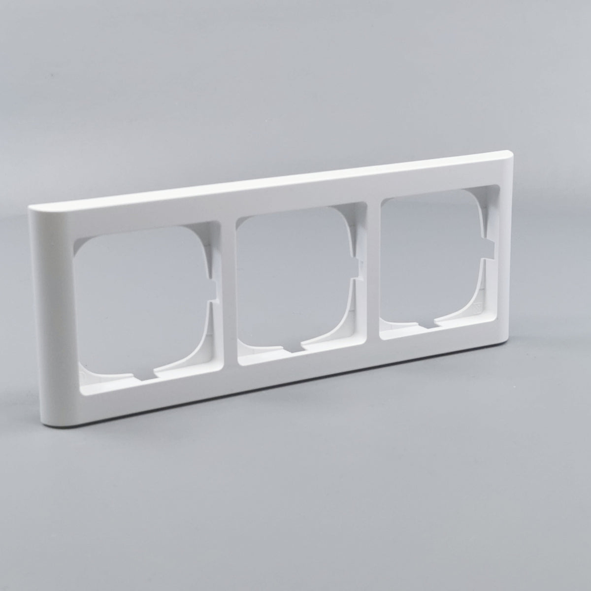 LK Fuga ramme Softline 63 3m vandret - hvid (360° frame 23)