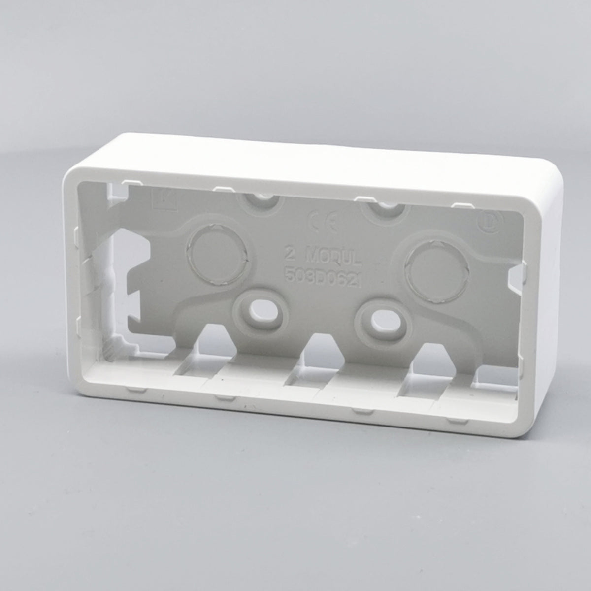 Fuga Underlag 2 modul vandret hvid (360° frame 2)