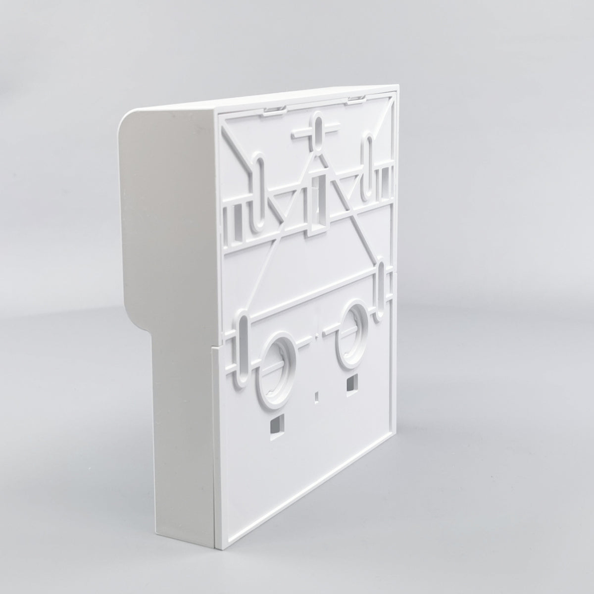 Panelunderlag softline 2 modul m. sprosse hvid (360° frame 9)