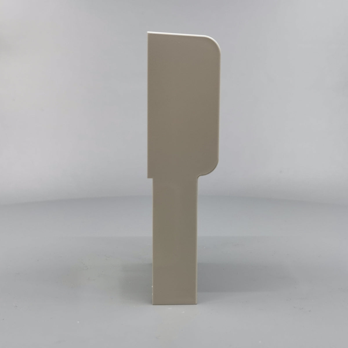 Dæksel for panelunderlag softline 1 modul lysegrå (360° frame 19)