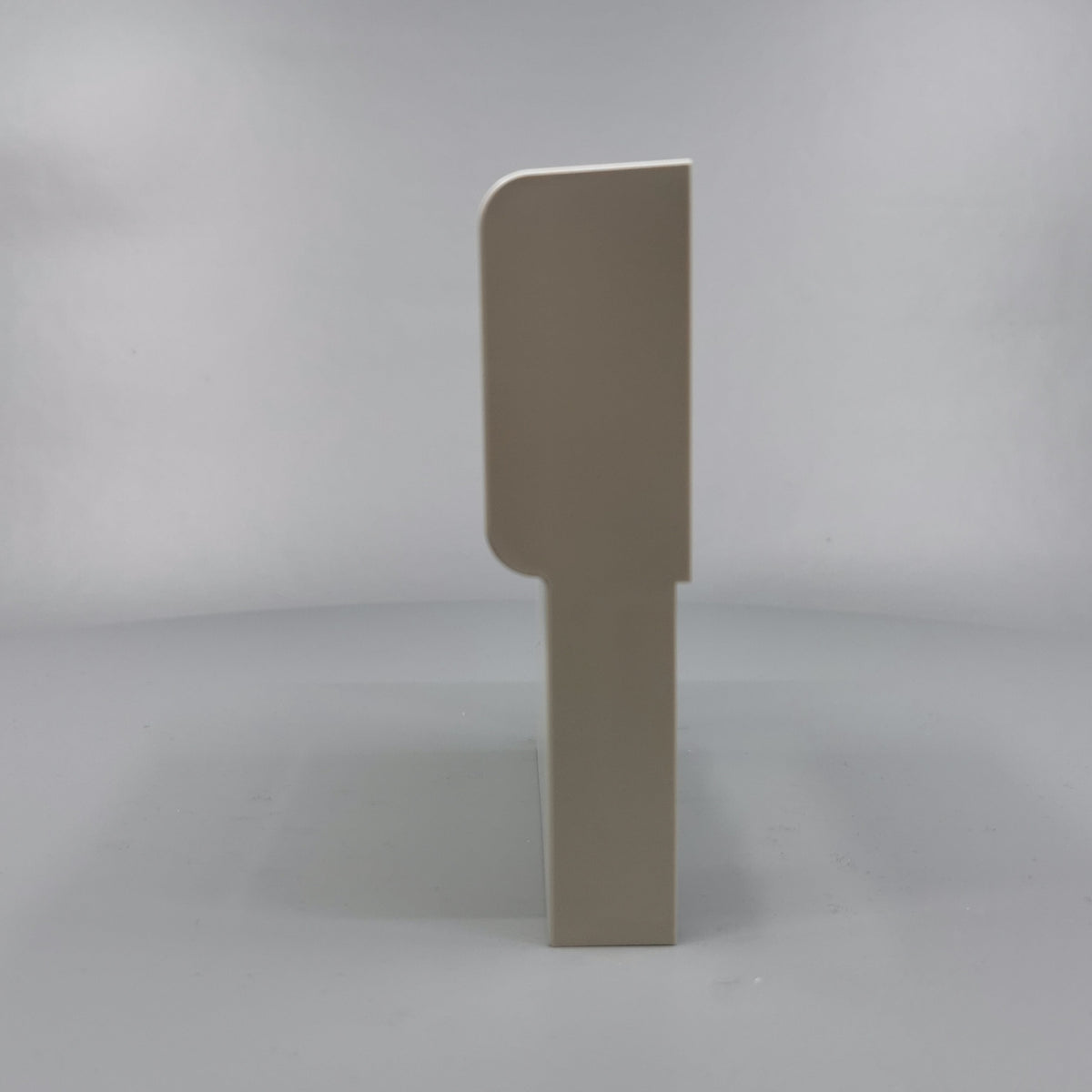 Dæksel for panelunderlag softline 2 modul  lysegrå (360° frame 7)