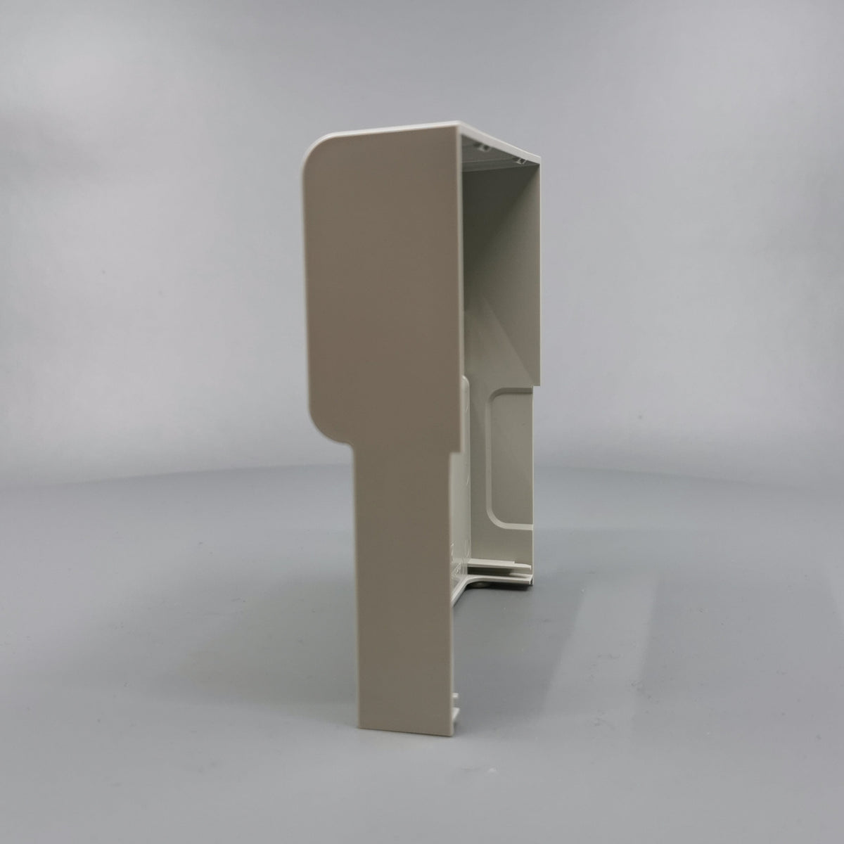 Dæksel for panelunderlag softline 2 modul  lysegrå (360° frame 8)