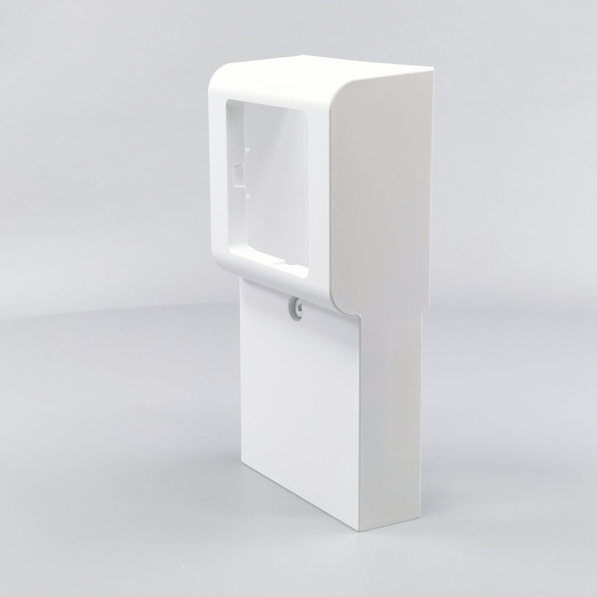 Dæksel for panelunderlag softline 1 modul hvid (360° frame 5)