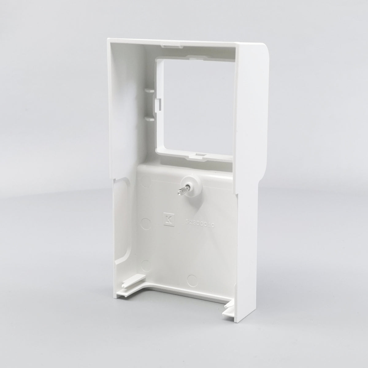 Dæksel for panelunderlag softline 1 modul hvid (360° frame 15)