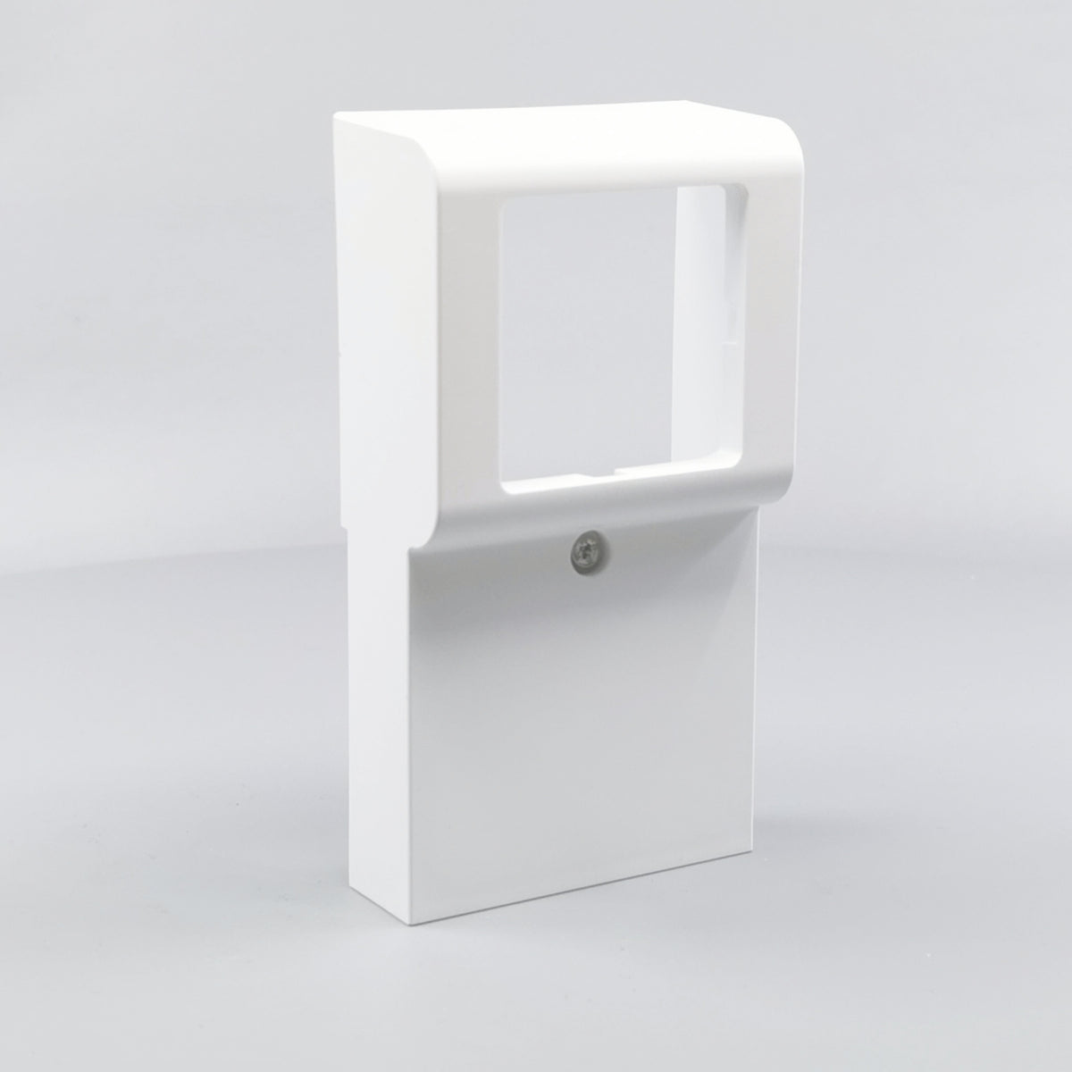 Dæksel for panelunderlag softline 1 modul hvid (360° frame 23)