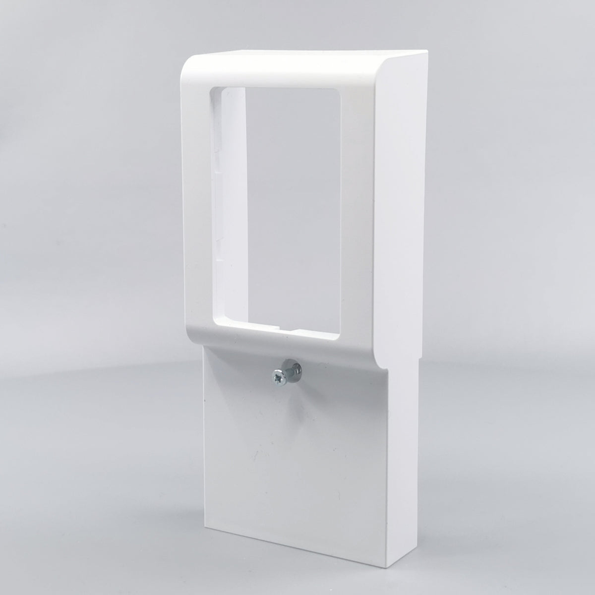 Dæksel for panelunderlag softline 1½ modul hvid (360° frame 3)