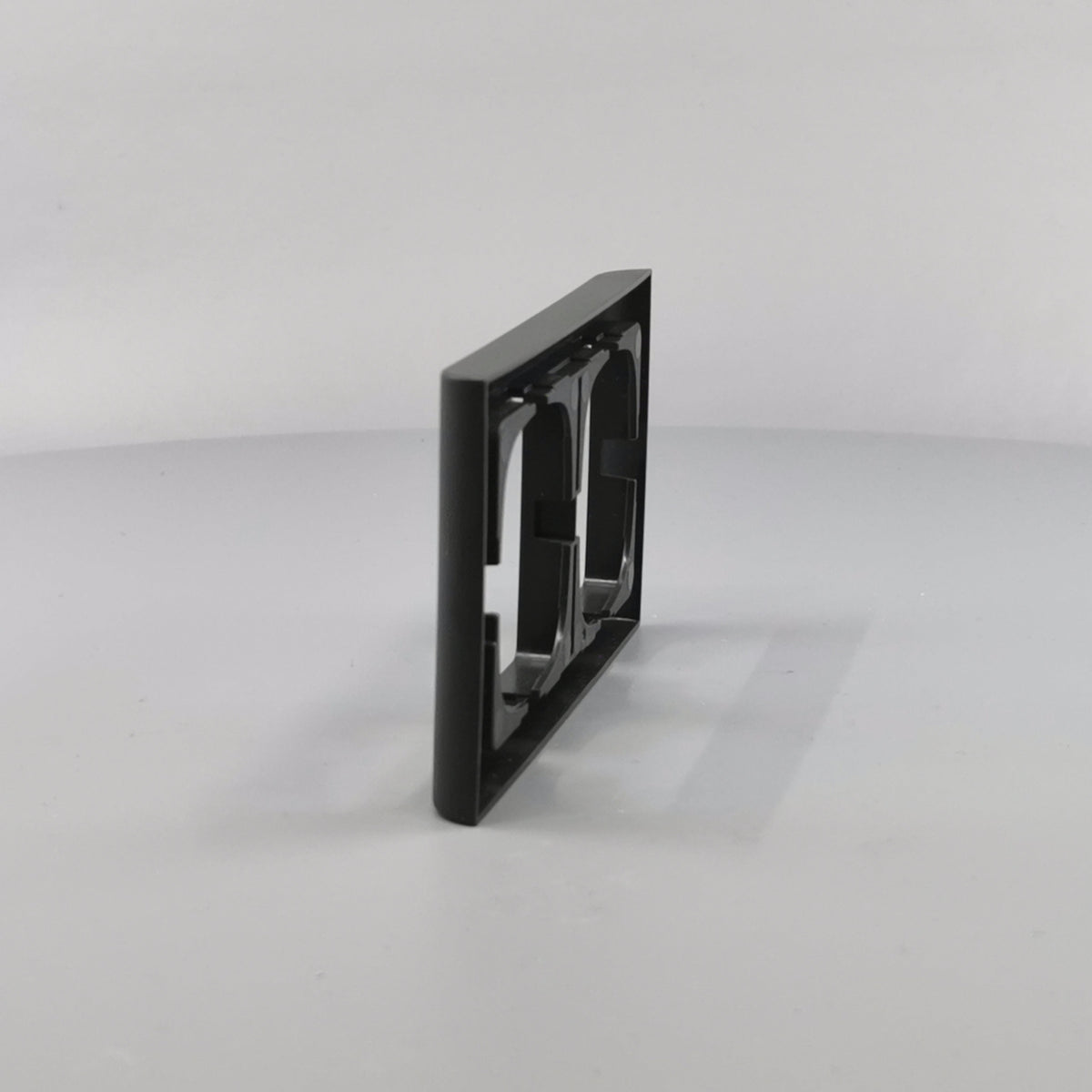 LK Fuga ramme Softline 63 2m vandret - koksgrå (360° frame 8)