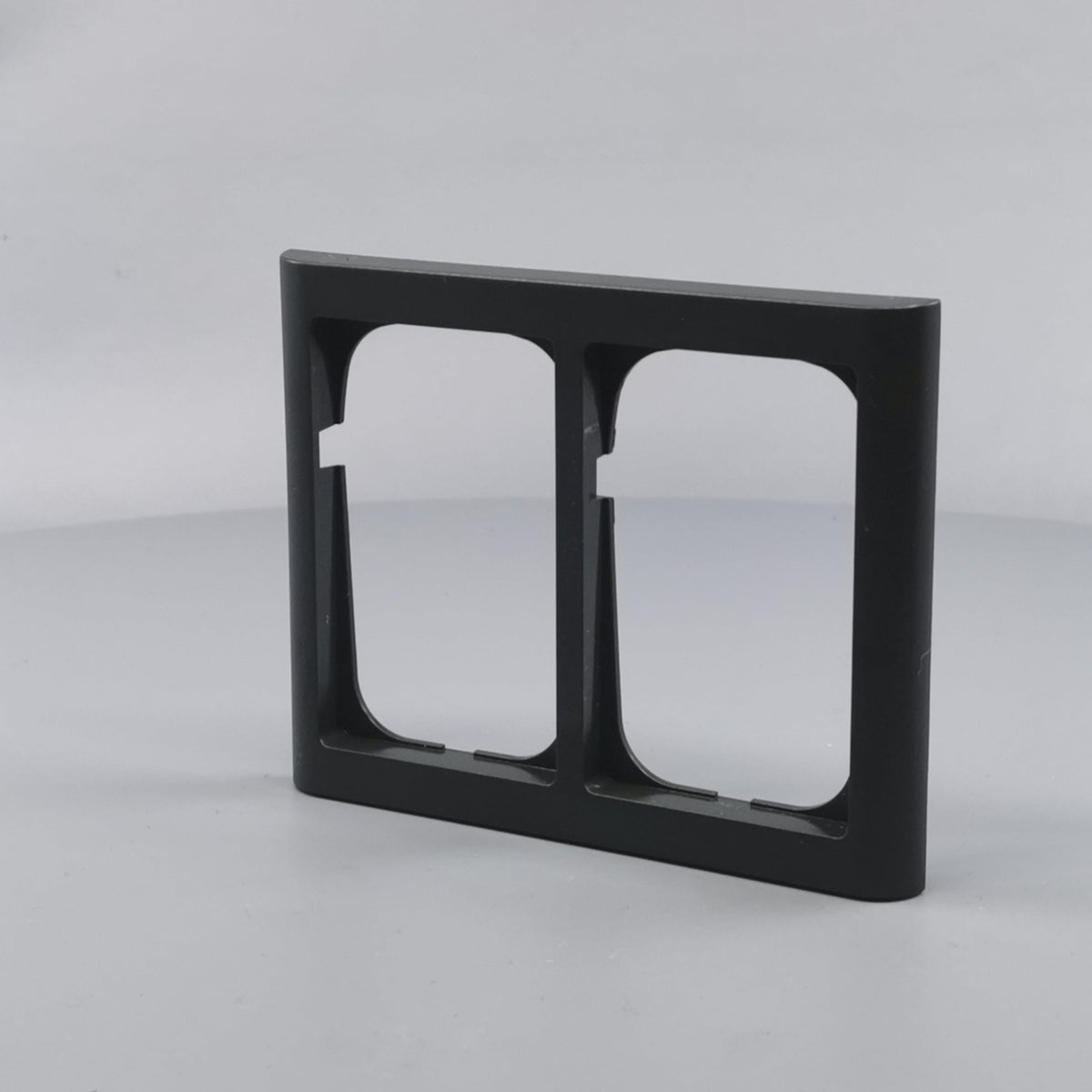 LK Fuga ramme Softline 63 2x1½m - koksgrå (360° frame 3)