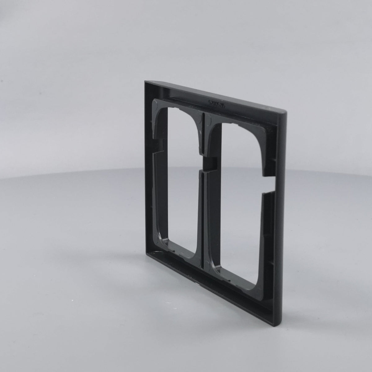 LK Fuga ramme Softline 63 2x1½m - koksgrå (360° frame 17)
