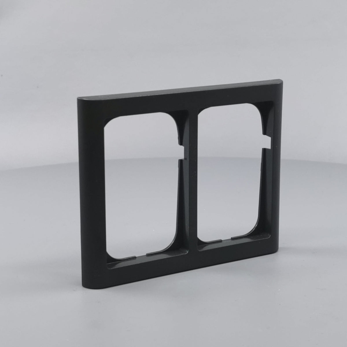 LK Fuga ramme Softline 63 2x1½m - koksgrå (360° frame 23)