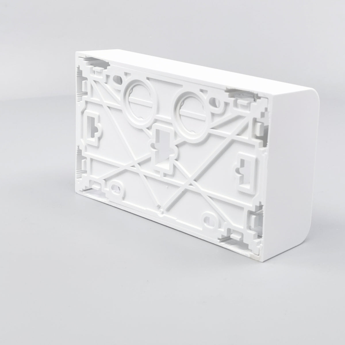 LK Fuga softline underlag 2 modul vandret hvid (360° frame 16)