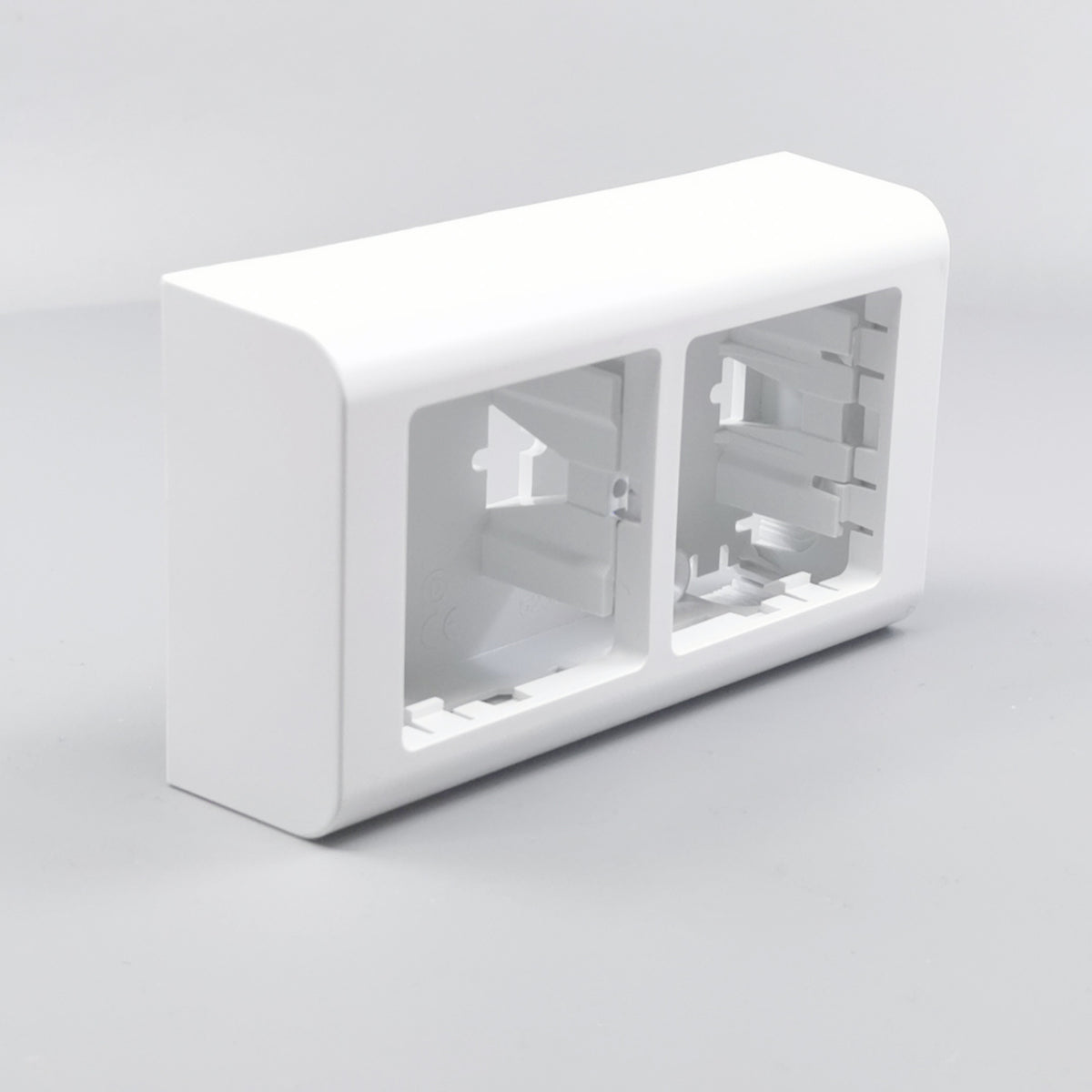 LK Fuga softline underlag 2 modul vandret hvid (360° frame 22)
