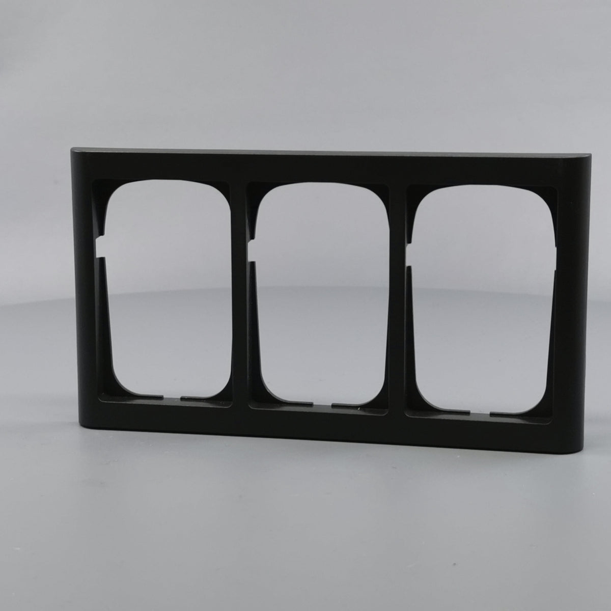 LK Fuga ramme Softline 63 3x1½m - koksgrå (360° frame 2)
