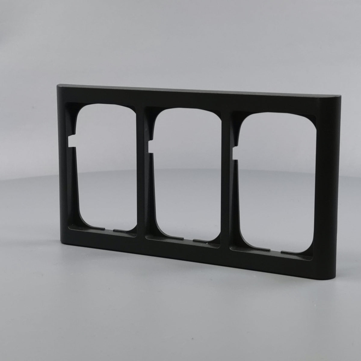 LK Fuga ramme Softline 63 3x1½m - koksgrå (360° frame 3)