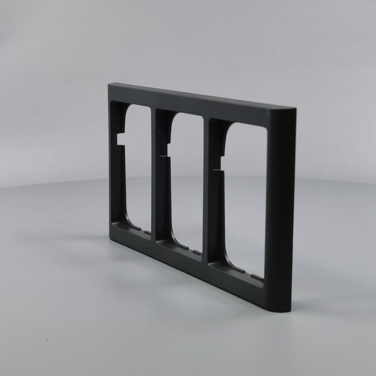 LK Fuga ramme Softline 63 3x1½m - koksgrå (360° frame 5)