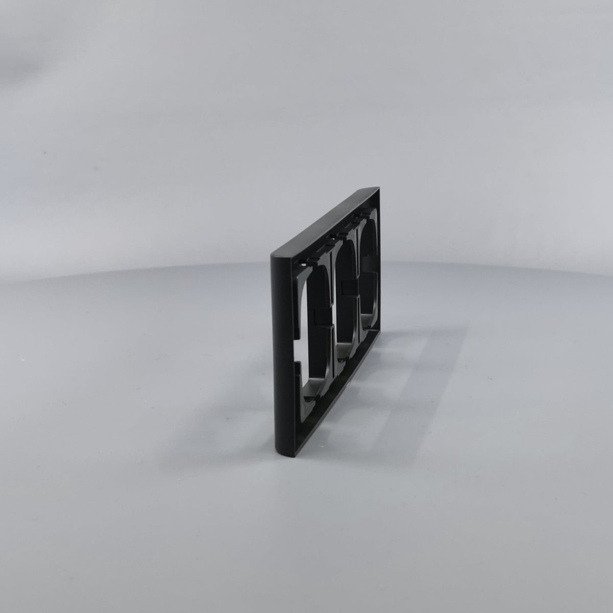 LK Fuga ramme Softline 63 3m vandret - koksgrå (360° frame 8)
