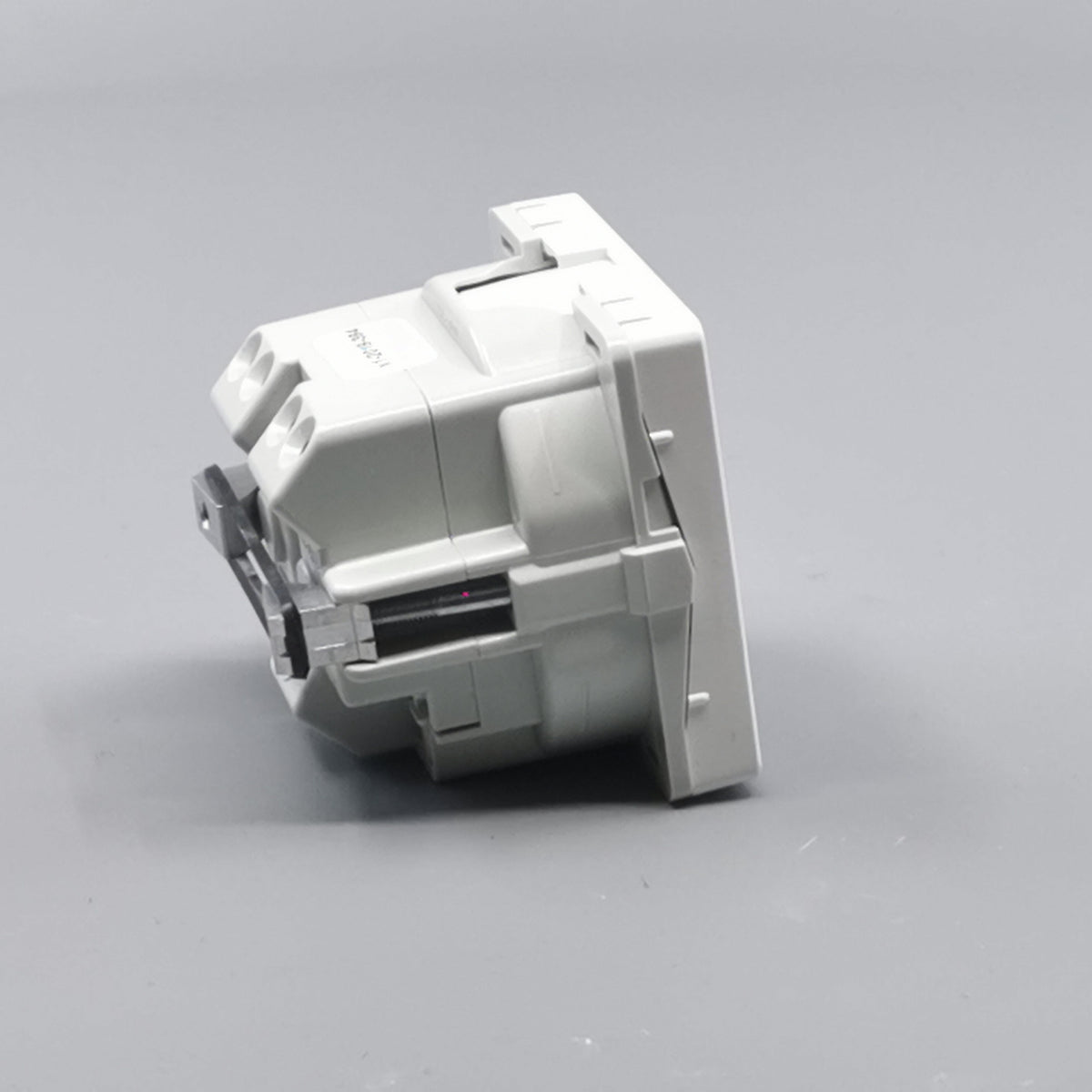 Fuga stikkontakt m. pindjord 1 modul 2-pol - hvid (360° frame 18)