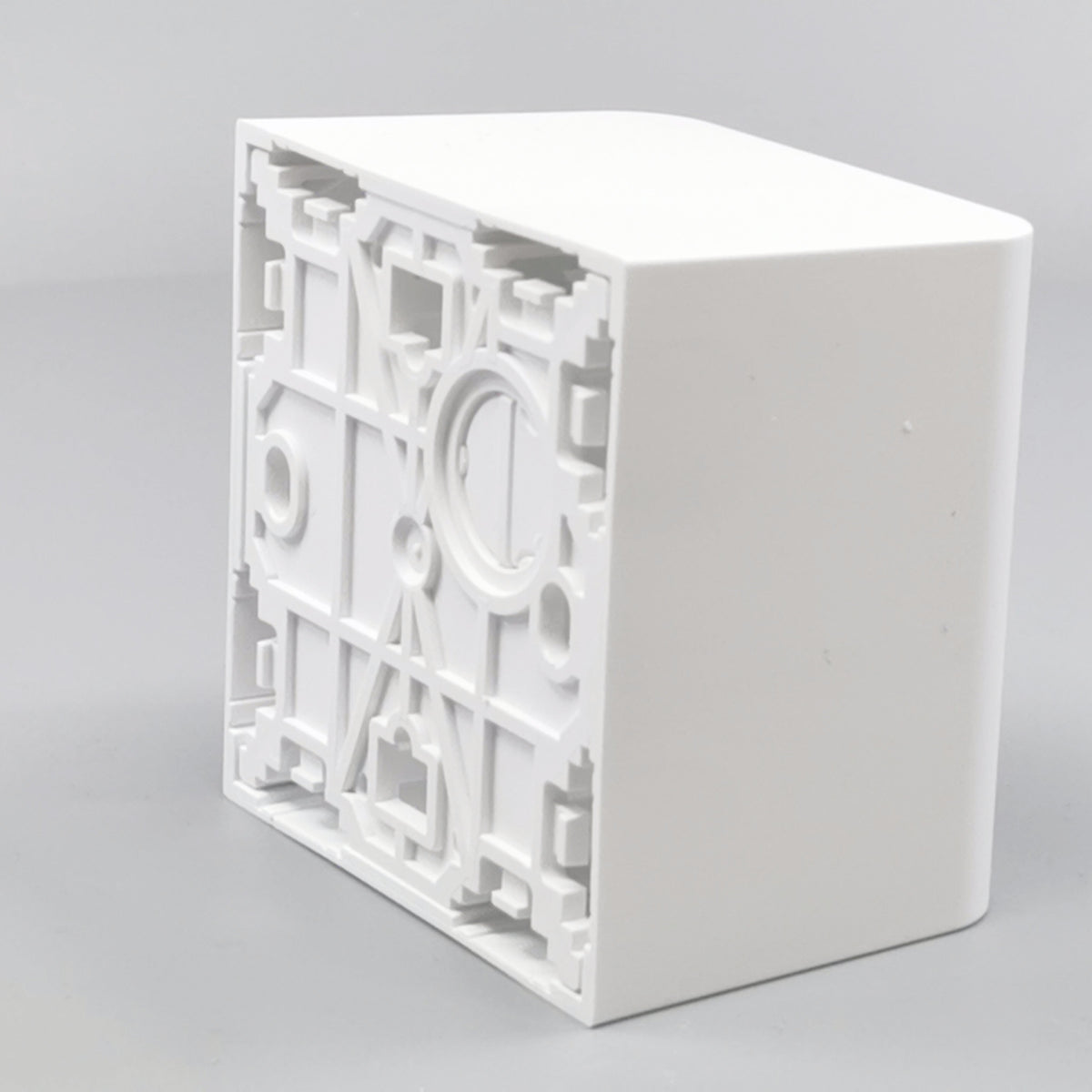 FUGA® underlag Softline 1 modul 49 mm dyb Hvid (360° frame 17)