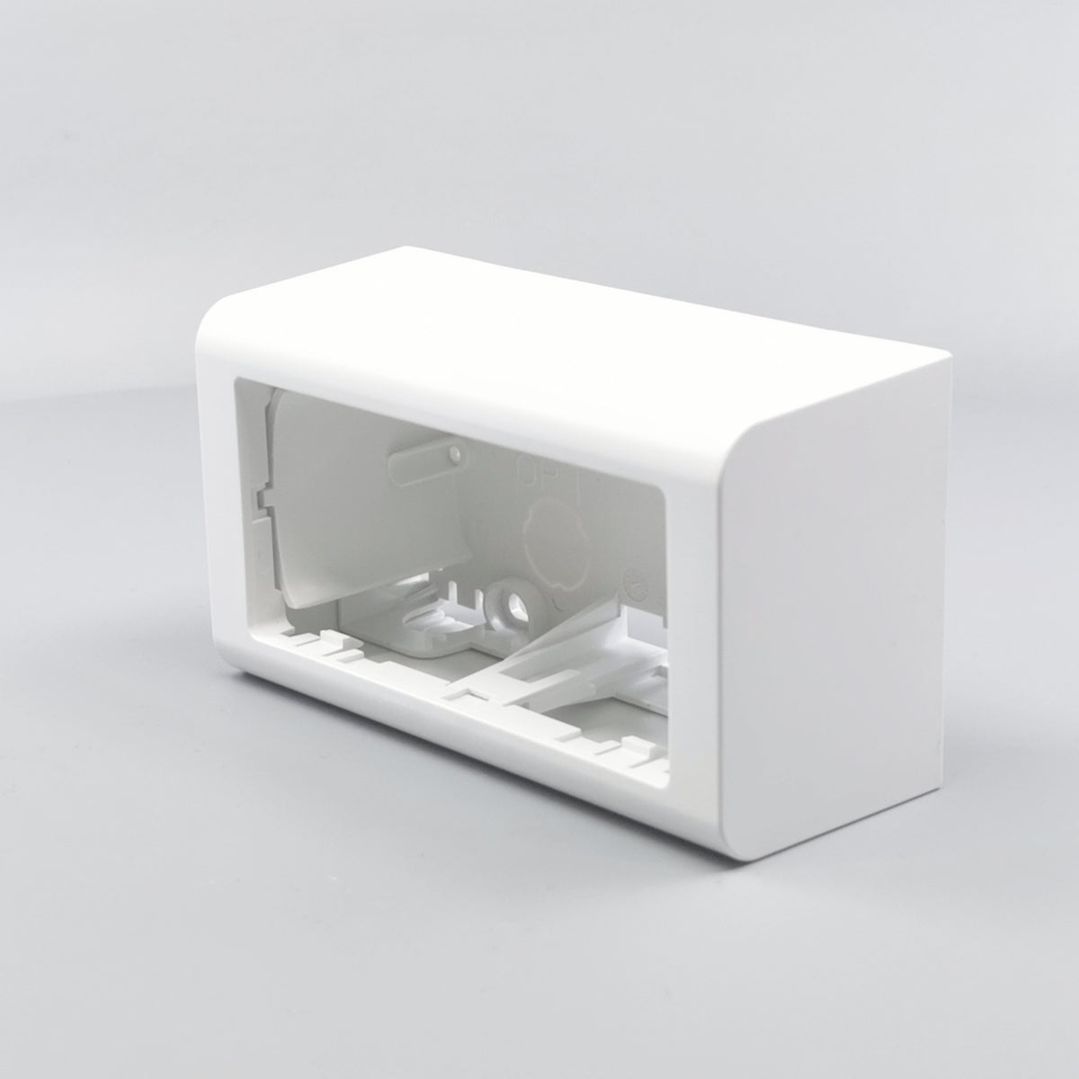 LK Fuga Softline vandret underlag 2 modul 49mm dyb - hvid (360° frame 4)